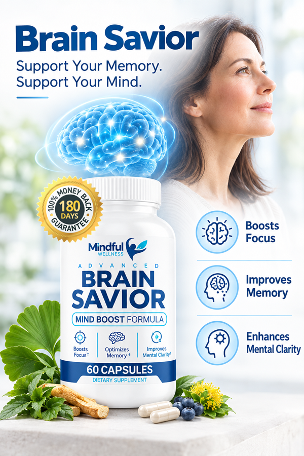 Brain Savior supplement bottle